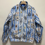 24-25 Argentina Blue Champion Edition Double Sided Windbreaker (双面风衣)