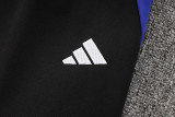 24-25 Germany Black Jacket Tracksuit (紫边)