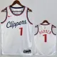 24-25 Clippers HARDEN #1 White City Edition Home Top Quality Hot Pressing NBA Jersey