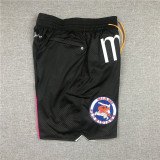Heat Black City Edition Top Quality NBA Pocket Pants *热火彩虹版