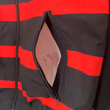 23-24 Flamengo Red & Beige Double Sided Windbreaker (双面风衣)