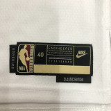 22-23 LAKERS BRYANT #24 White Top Quality Hot Pressing NBA Jersey (Retro Logo)