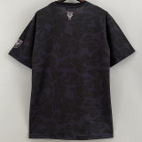 23-24 Inter Miami Black Joint Edition Fans Soccer Jersey (左袖带图案) 猿