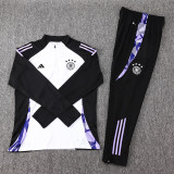 24-25 Germany White Half Pull Tracksuit (半拉链)