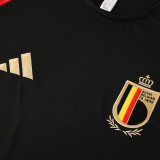 24-25 Belgium Black Training Short Suit