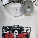 T119 Jordan White High Quality Casual T-Shirt #绝杀