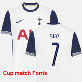 24-25 TOT Home Player Version Soccer Jersey