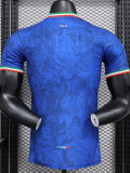 24-25 Italy Blue Special Edition Player Version Soccer Jersey