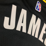 LAKERS Glory version JAMES #6 Black Top Quality Hot Pressing NBA Jersey