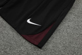 24-25 PSG Jujube Red Tank top and shorts suit