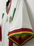 2002 Senegal White Retro Soccer Jersey