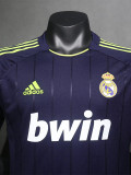 2012-2013 RMA Away Player Version 球员 Retro Soccer Jersey