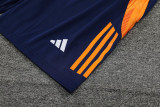 2024 AD Royal blue Tank top and shorts suit