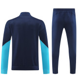 2024 NK Royal blue Jacket Tracksuit #2306(深蓝袖)