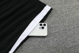 24-25 Man Utd Black Half Pull Tracksuit (半拉链)