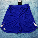 2006 France Home Blue Retro Shorts Pants