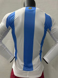 24-25 Argentina Home Long Sleeve Player Version Soccer Jersey (长袖球员)