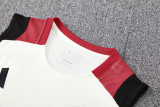 25-26 Man Utd White Tank top and shorts suit