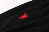 24-25 Man Utd Black Hoodie Tracksuit (卫衣套装)