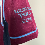 2011 West Ham #11 Iron Maiden Away Retro Soccer Jersey