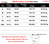24-25 Internacional Red Hooded Cotton Coat #棉衣