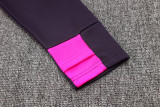 24-25 West Ham Purple Half Pull Tracksuit (半拉链)