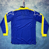 1997-1998 JUV Blue Retro Long Sleeve Soccer Jersey (长袖)