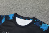 24-25 Napoli Black Blue Tank top and shorts suit