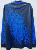24-25 Japan 火焰Y3 Blue Special Edition Long Sleeve Soccer Jersey (长袖)