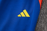 24-25 Spain Light blue Half Pull Tracksuit (半拉链)