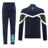 24-25 Napoli Royal blue Jacket Tracksuit #02