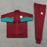24-25 PSG Jujube red Jacket Tracksuit #01
