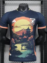 24-25 Japan Black Special Edition Player Version Soccer Jersey *日落