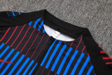 24-25 BAR Red blue Kids Half Pull Tracksuit (童装)(半拉链)
