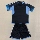 24-25 Minnesota United FC Home Kids Soccer Jersey (带章)