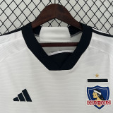 24-25 Colo-Colo Home Print All Sponsor Fans Soccer Jersey