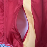 24-25 Spain Red & Yellow Double Sided Windbreaker (双面风衣)