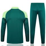 24-25 Palmeiras Dark green Jacket Tracksuit #A742