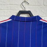 1980-1982 France Home Long Sleeve Retro Soccer Jersey (长袖)