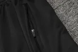 24-25 Napoli Blue Black Kids Half Pull Tracksuit (童装)(半拉链)