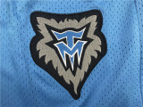 TIMBERWOLVES Light blue City Edition Top Quality NBA Pocket Pants #森林狼