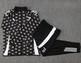 24-25 JUV Black Jacket Tracksuit #A795(喷墨)