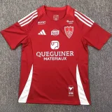24-25 Stade Brestois Home Fans Soccer Jersey