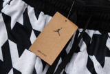 C2446 Jordan Black White Casual Short Pants