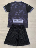 24-25 Swansea City Away Kids Soccer Jersey