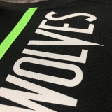22-23 TIMBERWOLVES RUSSELL #0 Black Top Quality Hot Pressing NBA Jersey (Trapeze Edition)