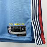25-26 ALL-STAR JAMES #23 Light blue Top Quality Hot Pressing NBA Jersey