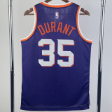 23-24 SUNS DURANT #35 Purple Top Quality Hot Pressing NBA Jersey