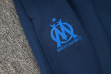 24-25 Marseille Royal blue Half Pull Tracksuit (半拉链)
