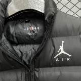 24-25 J2 Jordan AIR Black Cotton jacket vest (Waistcoat) #马甲